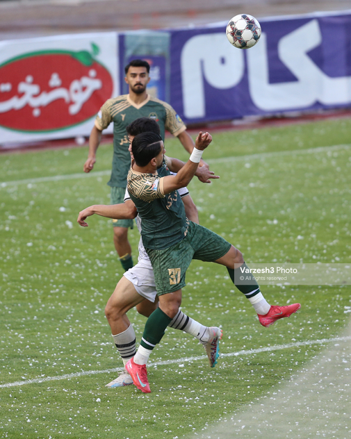 پایان خوب مجتبی و شاگردانش زیر بارش تگرگ